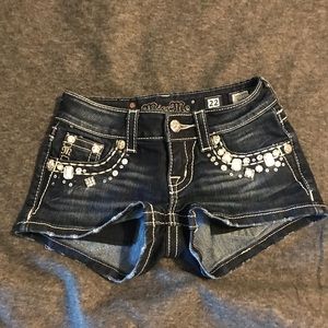 Kids Miss me jean shorts sz 22